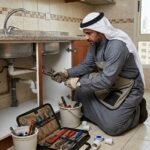 سباك صحي القرين الكويت لخدمات السباكة والصيانة المنزلية الفورية