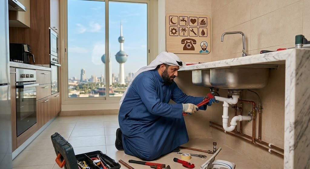 سباك صحي الشامية الكويت لخدمات السباكة والصيانة المنزلية الفورية