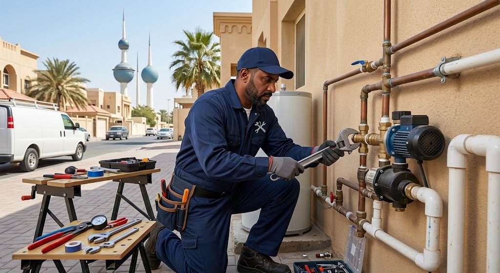 سباك صحي الجهراء الكويت لخدمات السباكة والصيانة المنزلية الشاملة