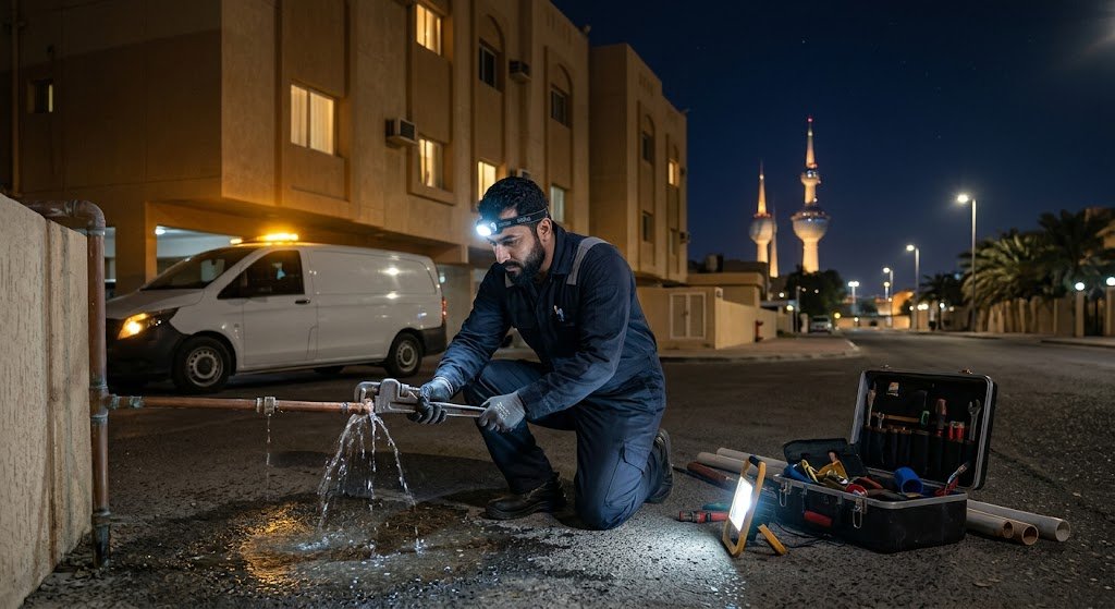 سباك صحي العديلية الكويت لخدمات السباكة والصيانة المنزلية الفورية