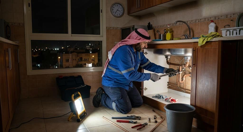 سباك صحي المهبولة الكويت لخدمات السباكة والصيانة الاحترافية
