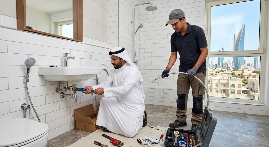 سباك صحي كيفان الكويت لخدمات السباكة والصيانة المتكاملة