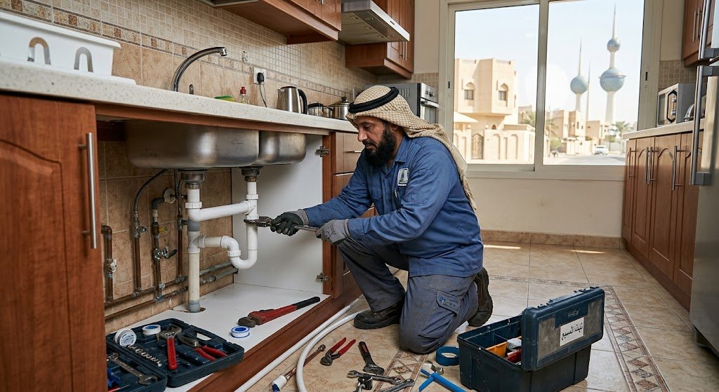 سباك صحي السره الكويت لخدمات السباكة والصيانة الفورية والشاملة