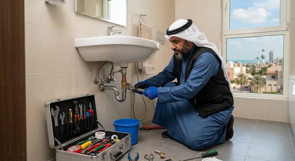 سباك صحي الفروانية الكويت لخدمات الصيانة والتركيبات الصحية الفورية