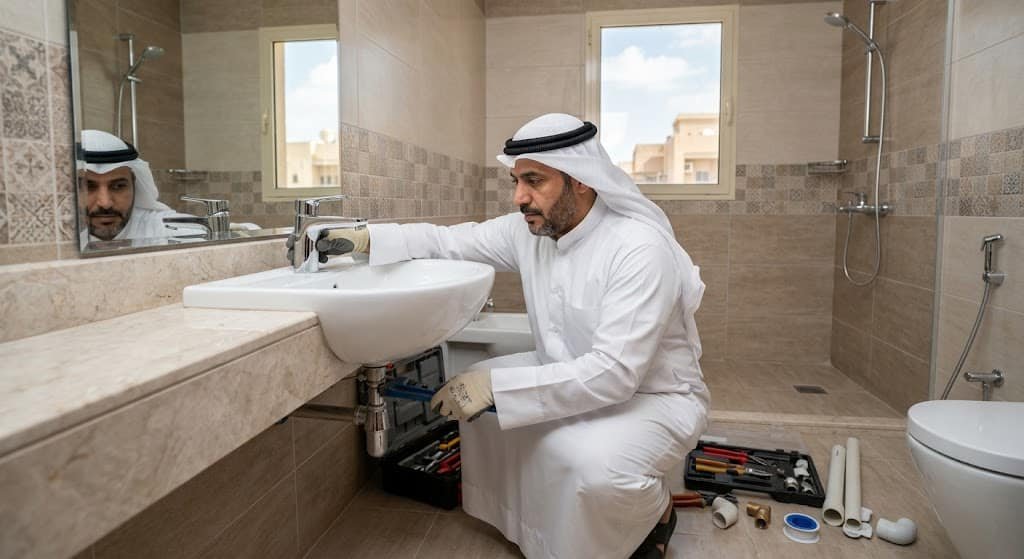 سباك صحي حولي الكويت لخدمات السباكة وتأسيس الشبكات