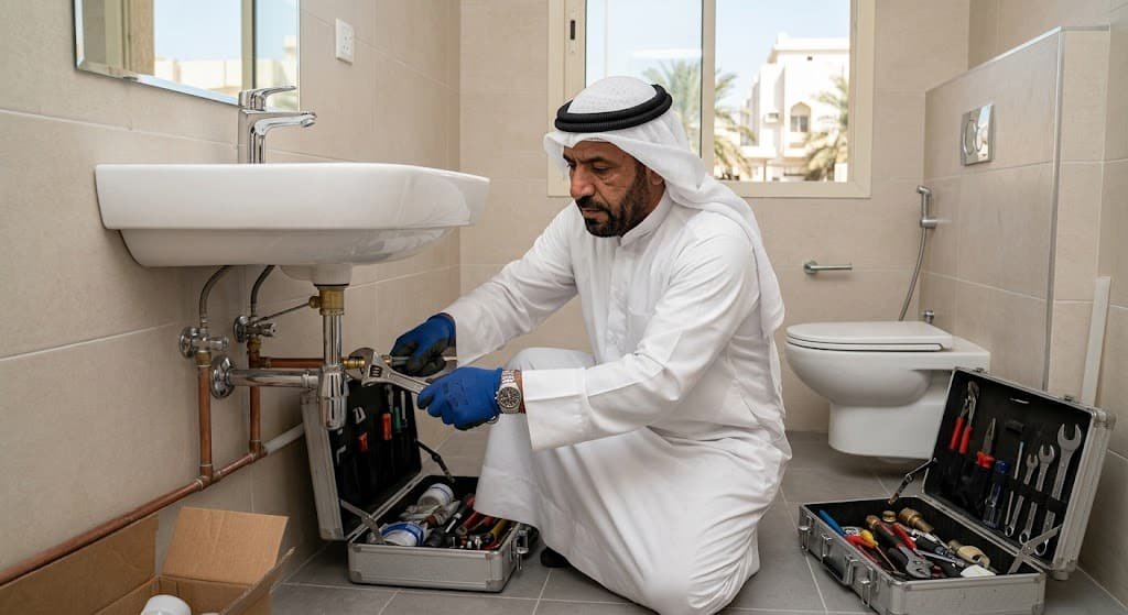 سباك صحي المنصوريه الكويت لخدمات السباكة والصيانة المنزلية الفورية